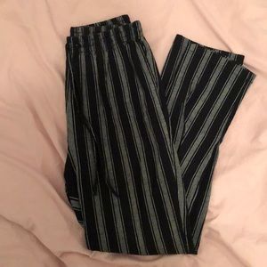 Brandy Melville Striped Pant - Elastic Waist